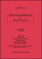 The Blue Danube Waltz Clarinet Choir cover